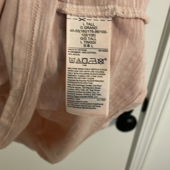 Gap Sleeveless Henley Peplum Top - Picture 4 of 5